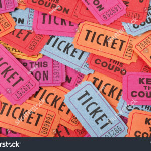 Raffle Tickets – 20 Sheets